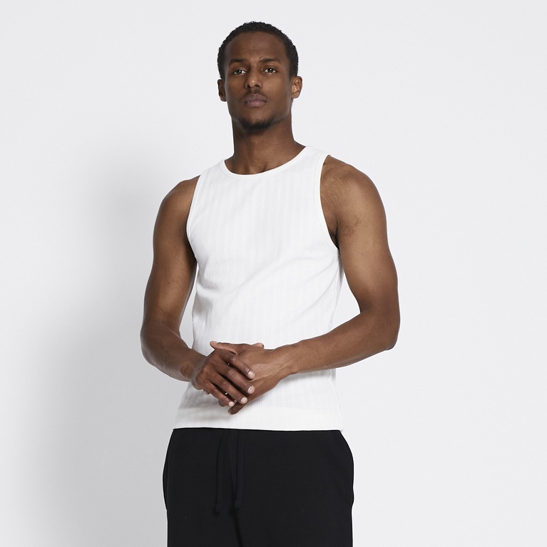 Tank top "More" White