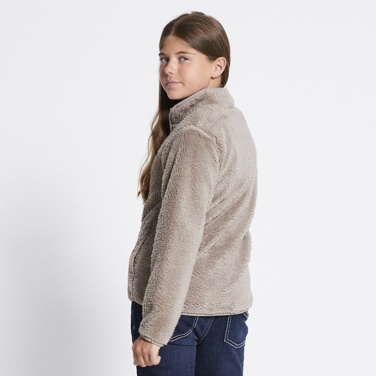 Teddy jacket "Cosy star" Autom Beige