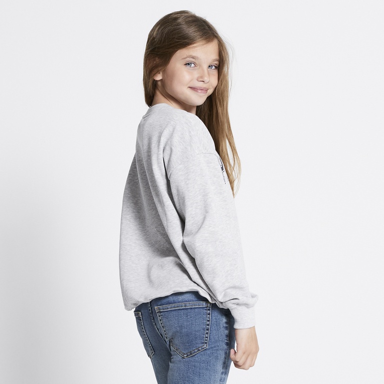 Printed sweatshirt "Vilma" Grey melange 4