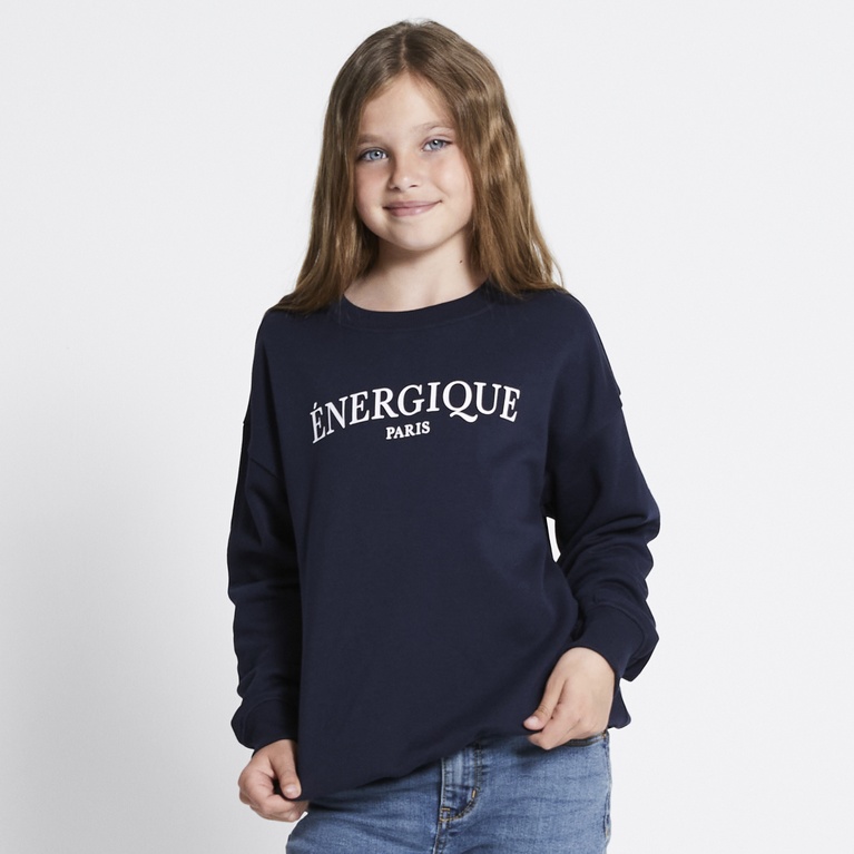 Printed sweatshirt "Vilma" Navy