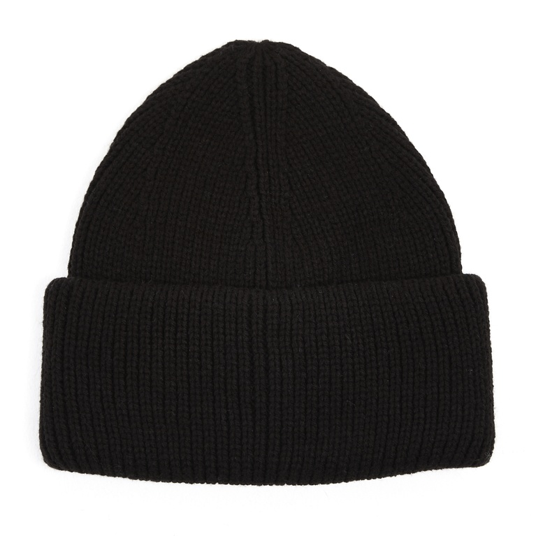 Rib-knit beanie "Bally" Black 2