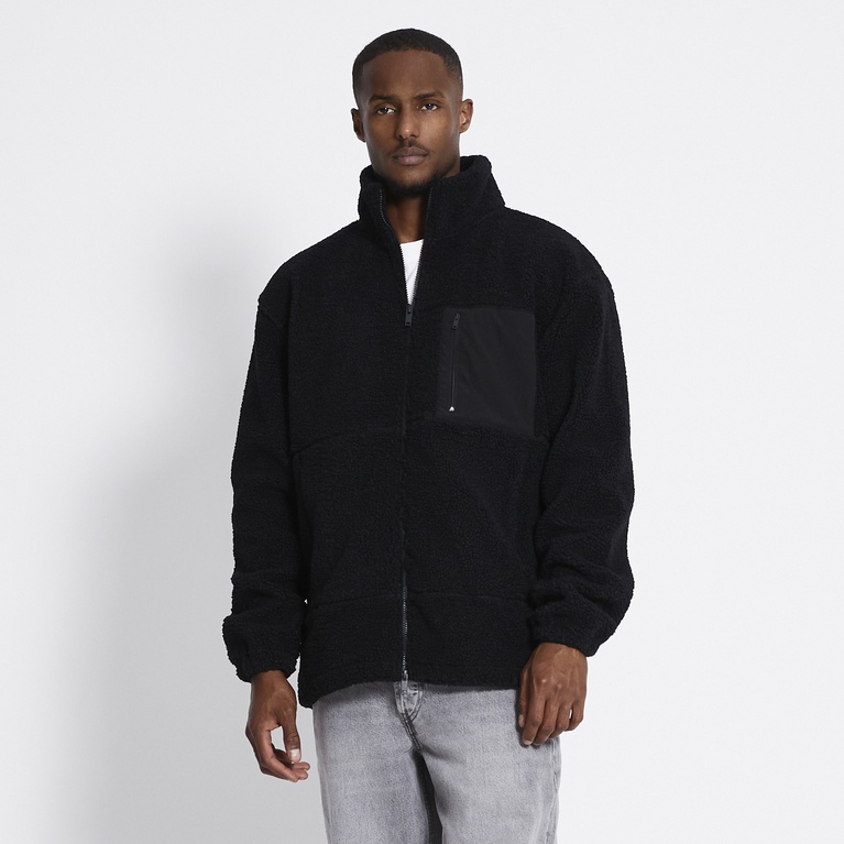 Pile jacket "Mount" Black