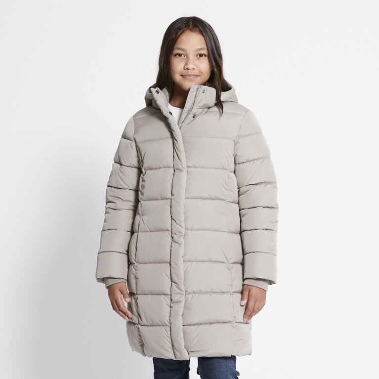 Long puffer jacket "Penny Star" Beige 3