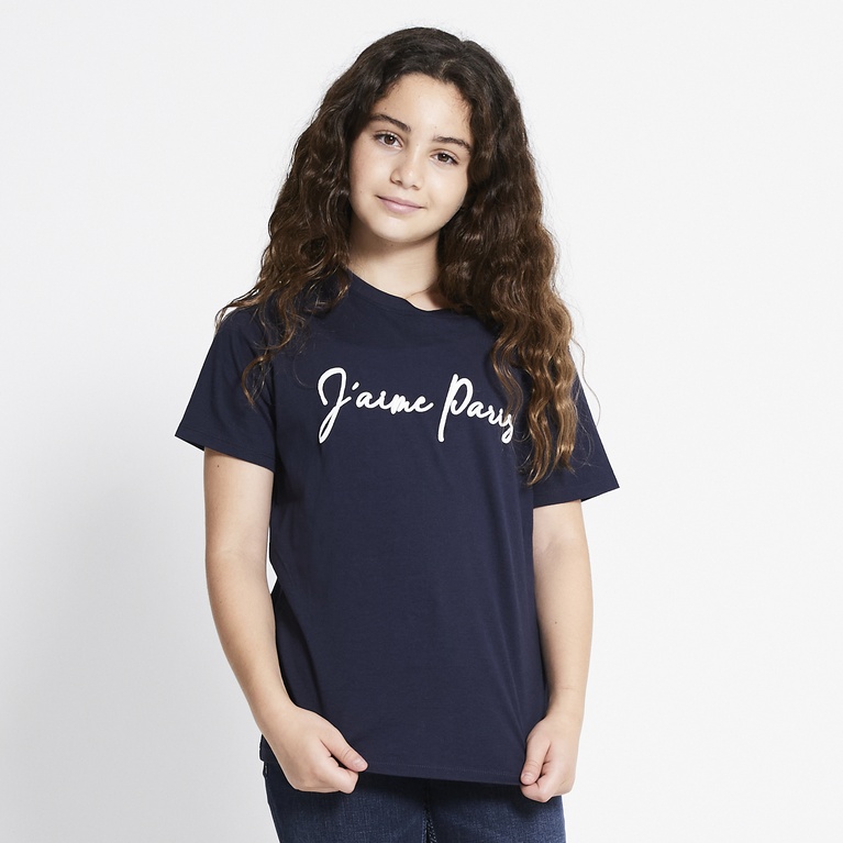 Printed tee "Dusty star" Navy 3