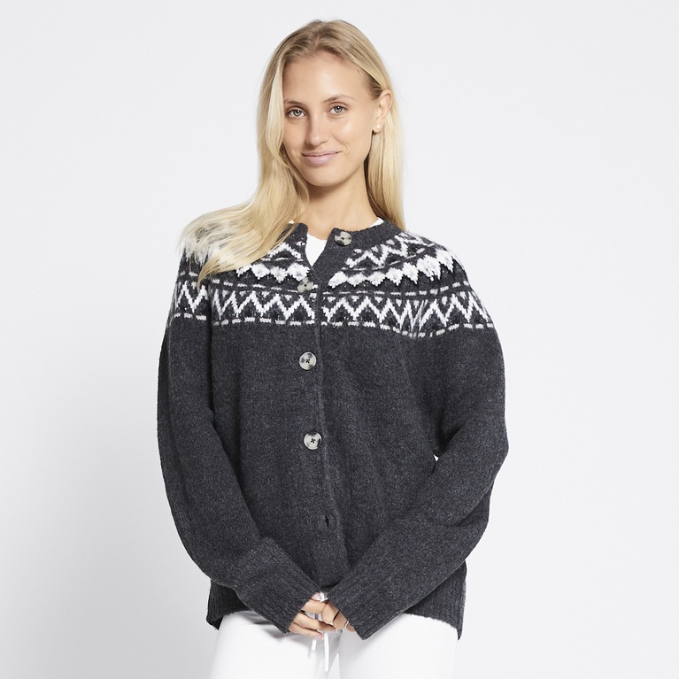Strikket cardigan "Astrid"