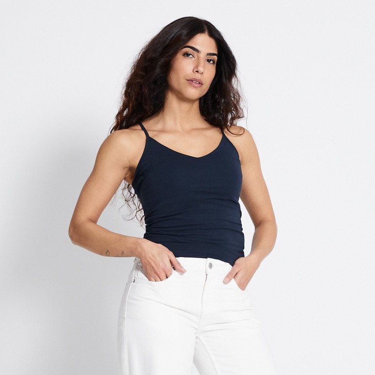 Basic singlet "Hedda" Dark Blue
