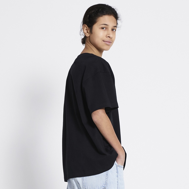 Oversized tee "Venice star" Black