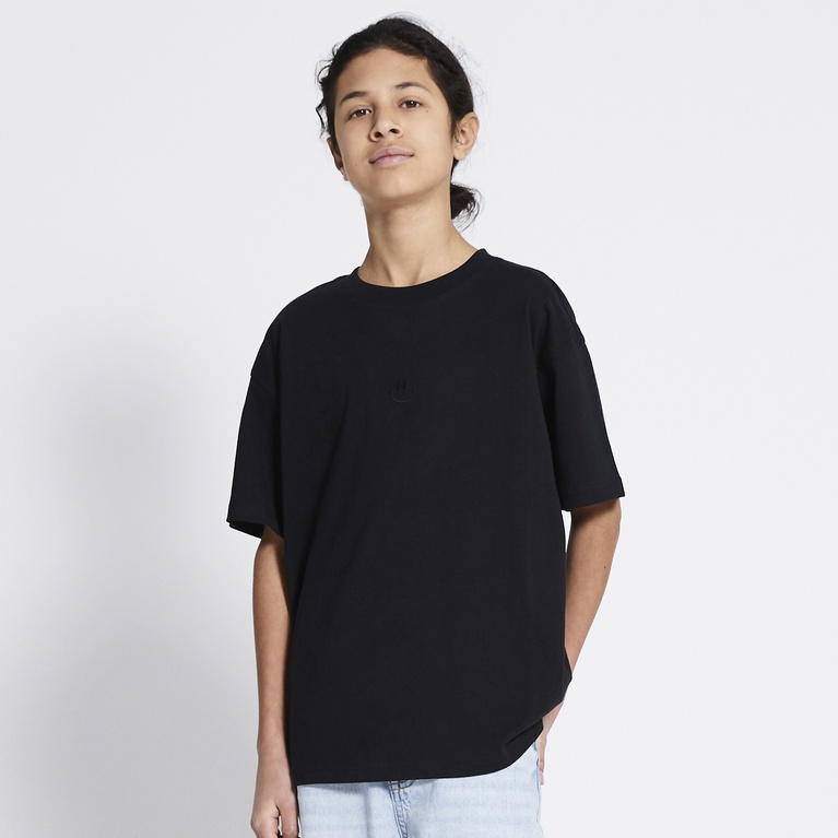 Oversized tee "Venice star" Black