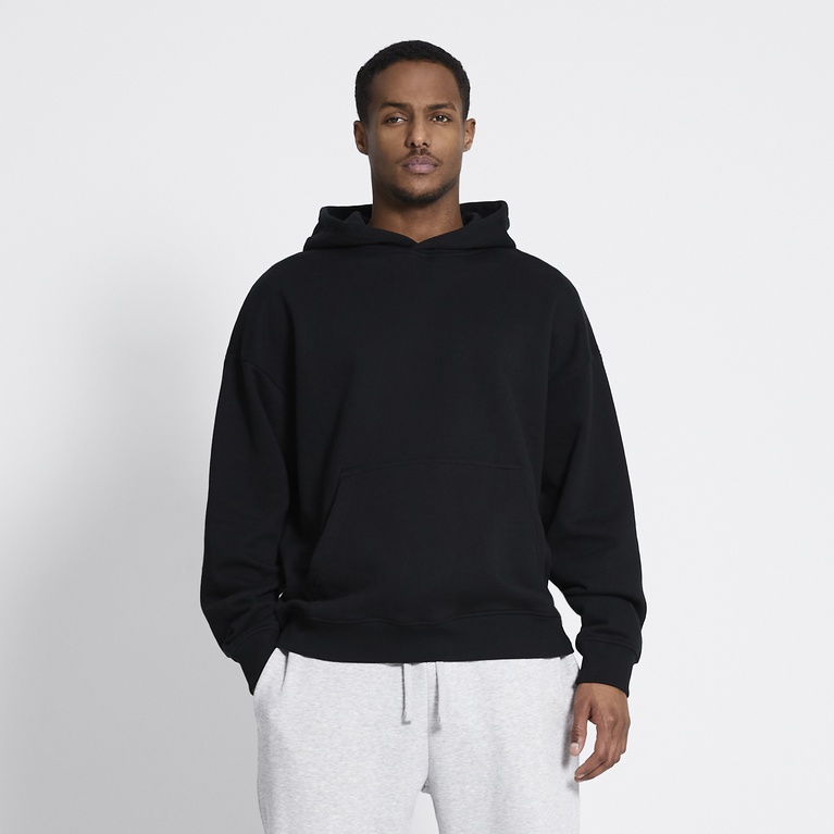Boxy hoodie "Luka" Black