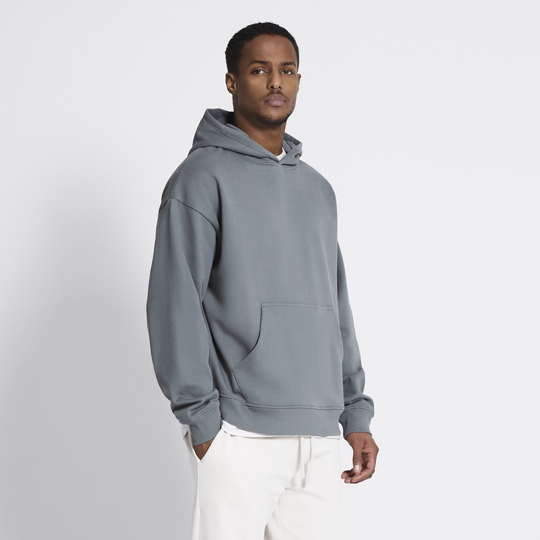 Boxy hoodie "Luka" Sea Green