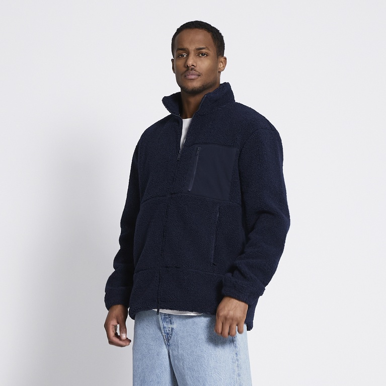 Pile jacket "Mount" Navy