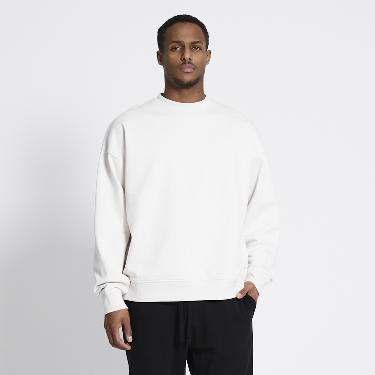 Boxy sweatshirt "Loi" Ivory