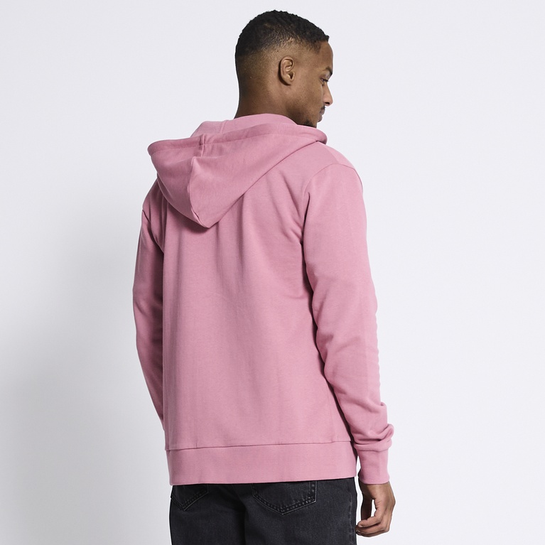 Zip hoodie "Rocky" Dk Pink