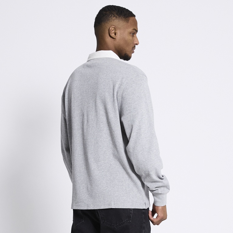 Rugby shirt "Ray Rugby" Grey Melange