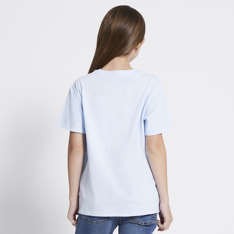 Printed tee "Dusty star" Blue 3