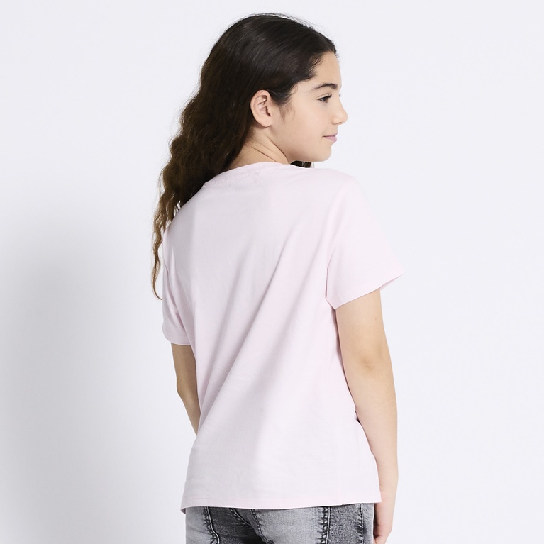 Printed tee "Dusty star" Light Pink