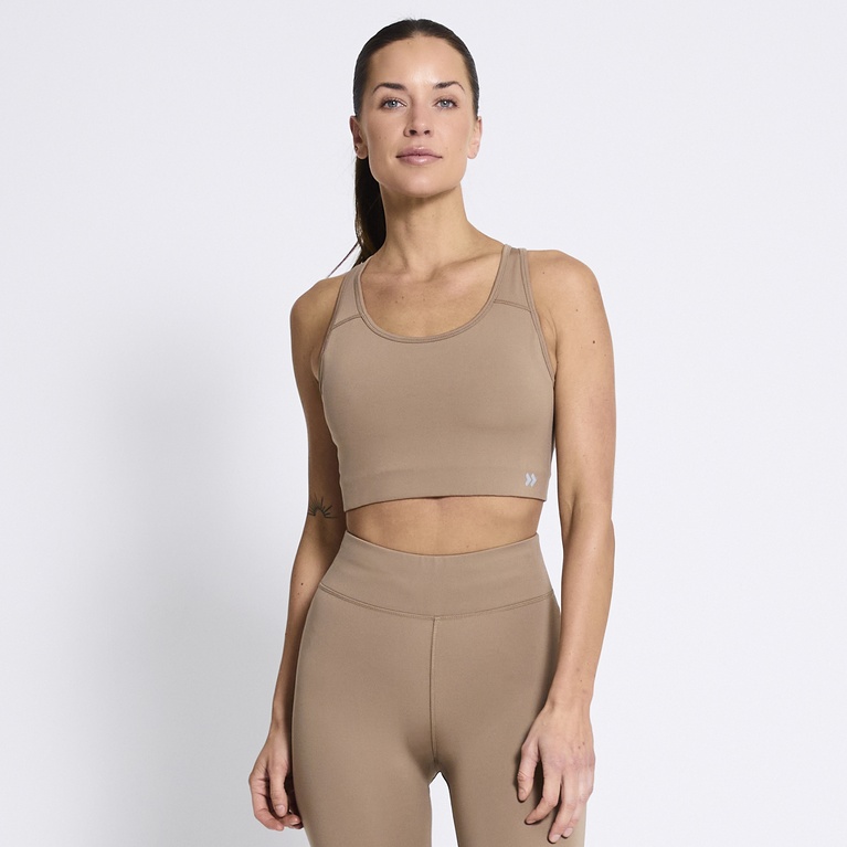 Sports bra "Rush bra" Beige