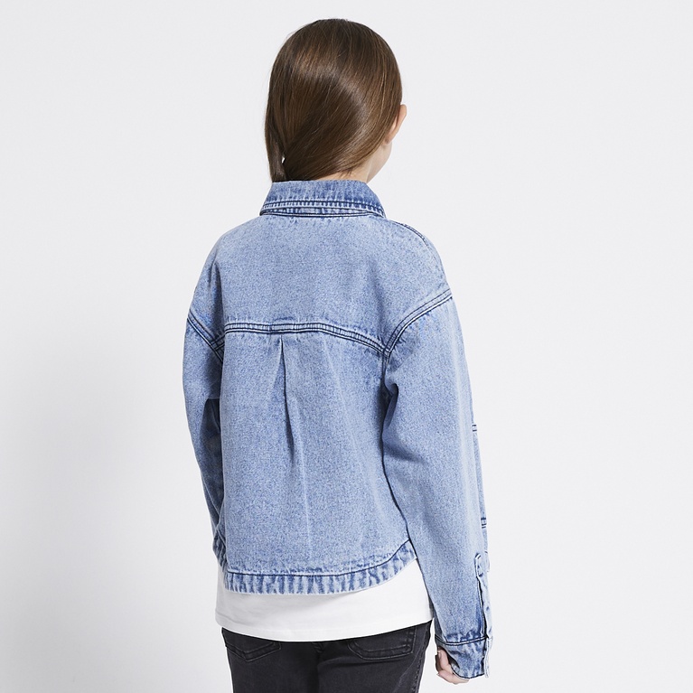 Twill Jacket "Kaley star" Denim blue