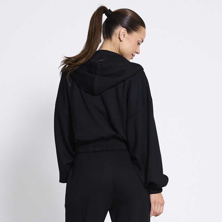 Zip hoodie "Zip-up hoodie" Black