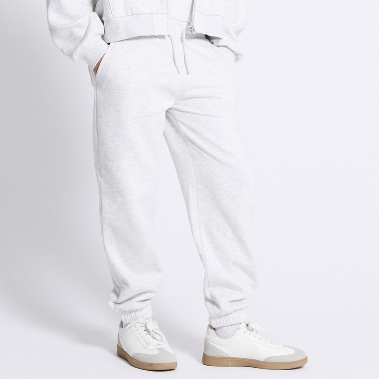 Heavy sweatpants "Mark" Grey Melange