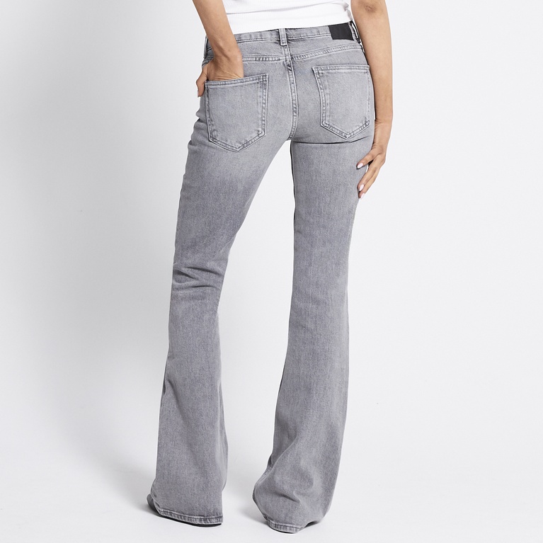 Low waist bootcut jeans "Low Boot" Grey 2
