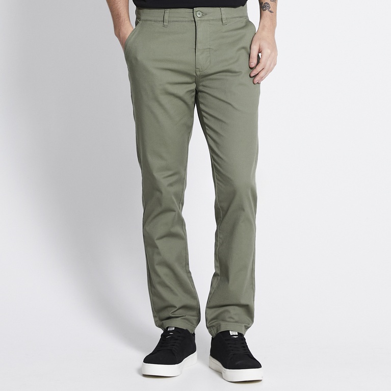 Chinos "Eric" Light Army Green
