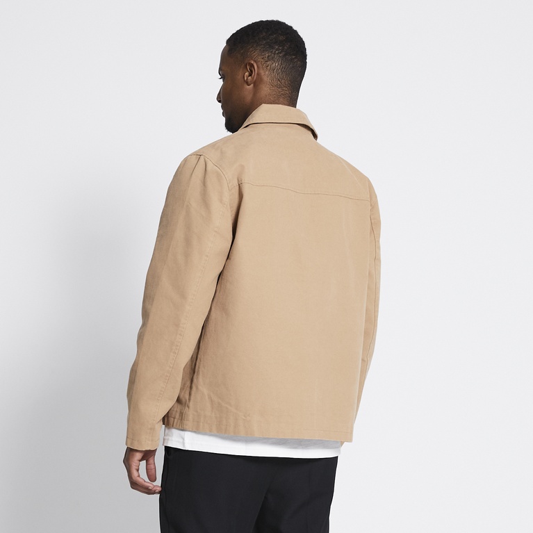 Canvas jacket "Celvin" Beige