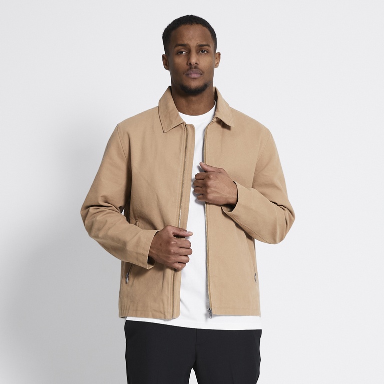 Canvas jacket "Celvin" Beige