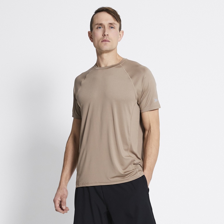 Training tee "Ms Run Tee 2.0"  Beige