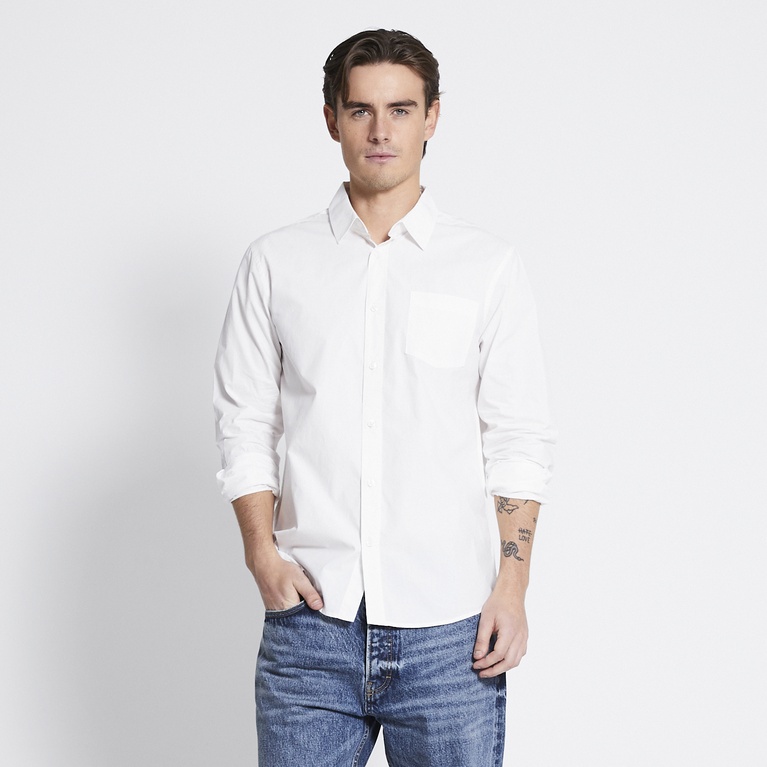 Poplin shirt "Pauli" White