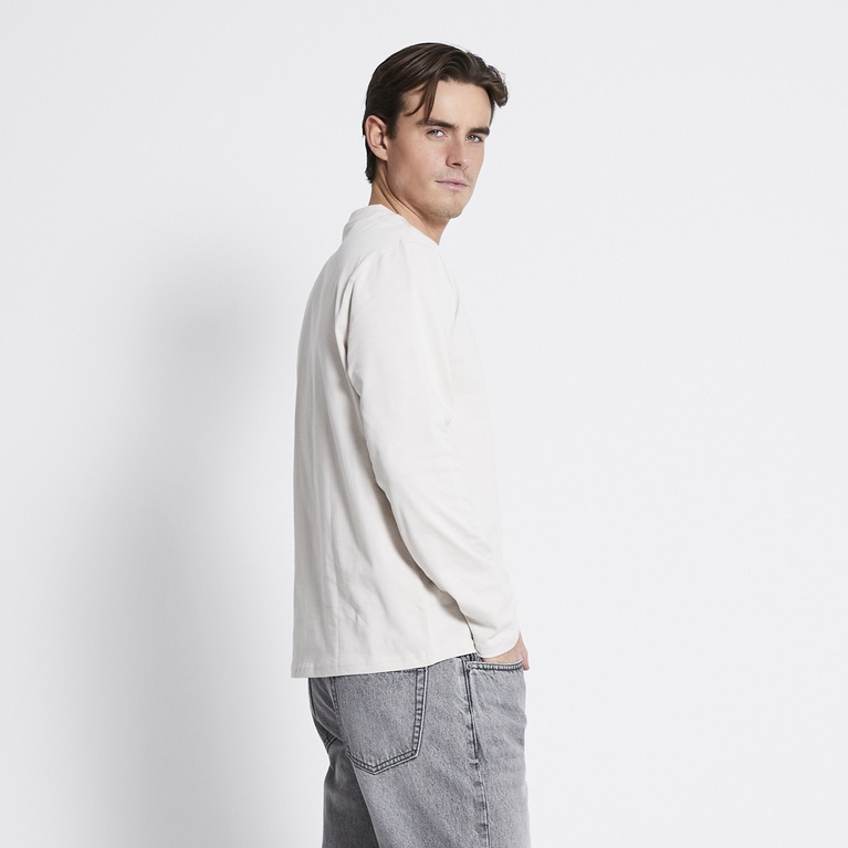 Long sleeve tee "Lion" Stone