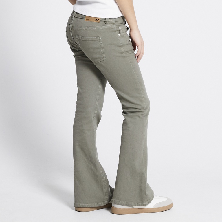 Y2K Jeans "Blaze star" Army Green
