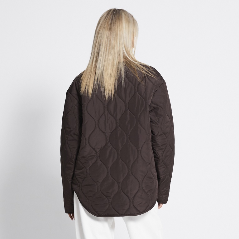 Quilted jacket "Ottilia" Brown