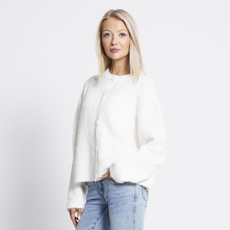 Knit cardigan "Alva" Off white