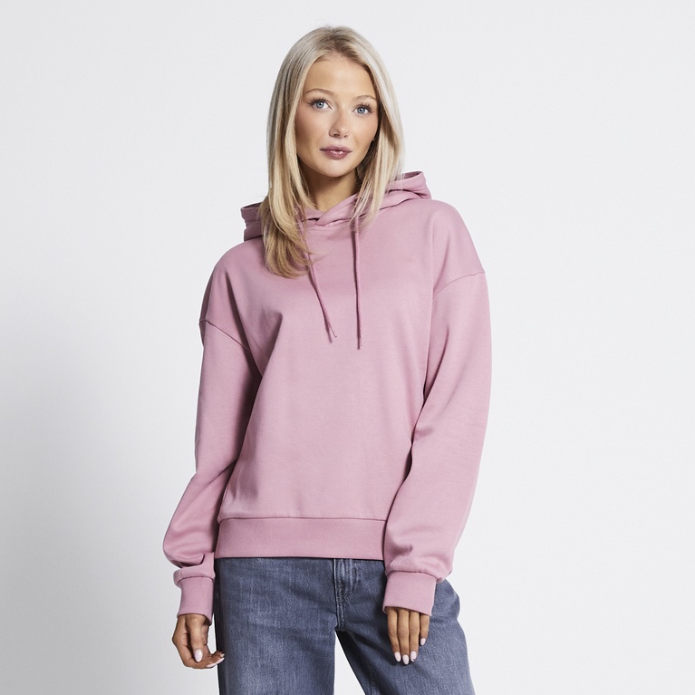 Hoodie  Dk Pink