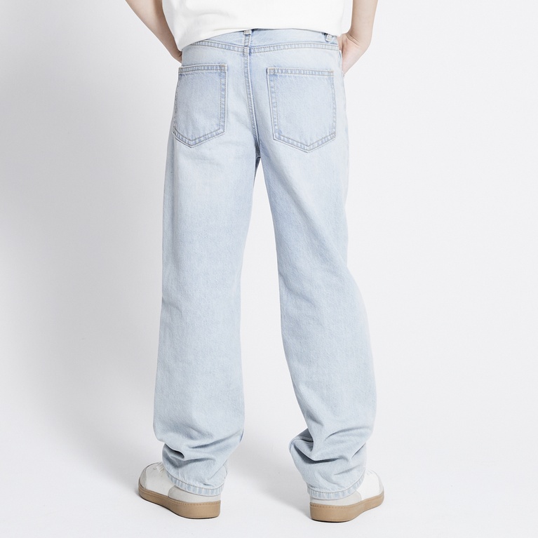 Relaxed straight jeans "Seattle star" Light used