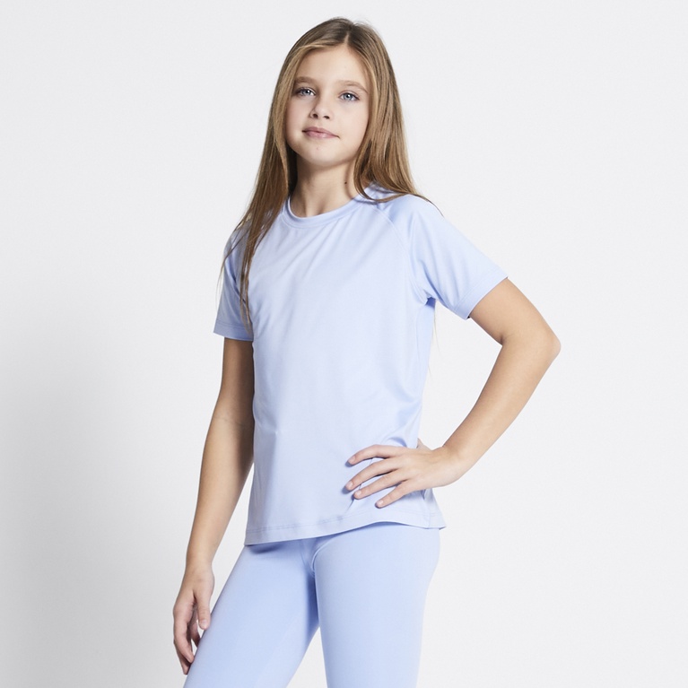 Training tee "Run tee star" Light blue