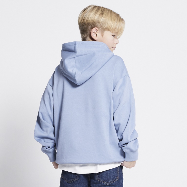 Printed hoodie "Jordon" Blue 2
