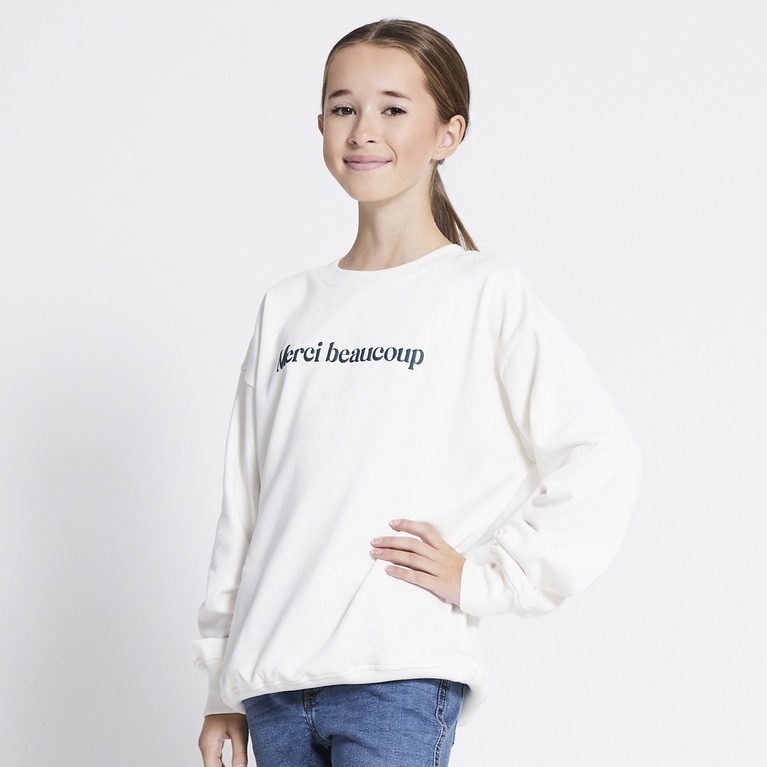 Printed sweatshirt "Vilma" White 7