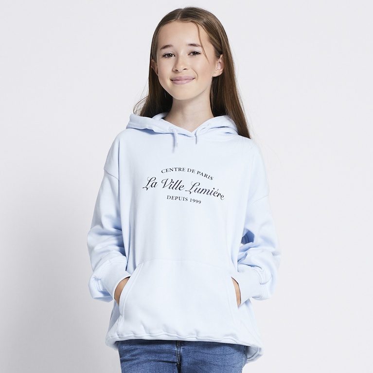 Printed hoodie "Smilla" Blue 3