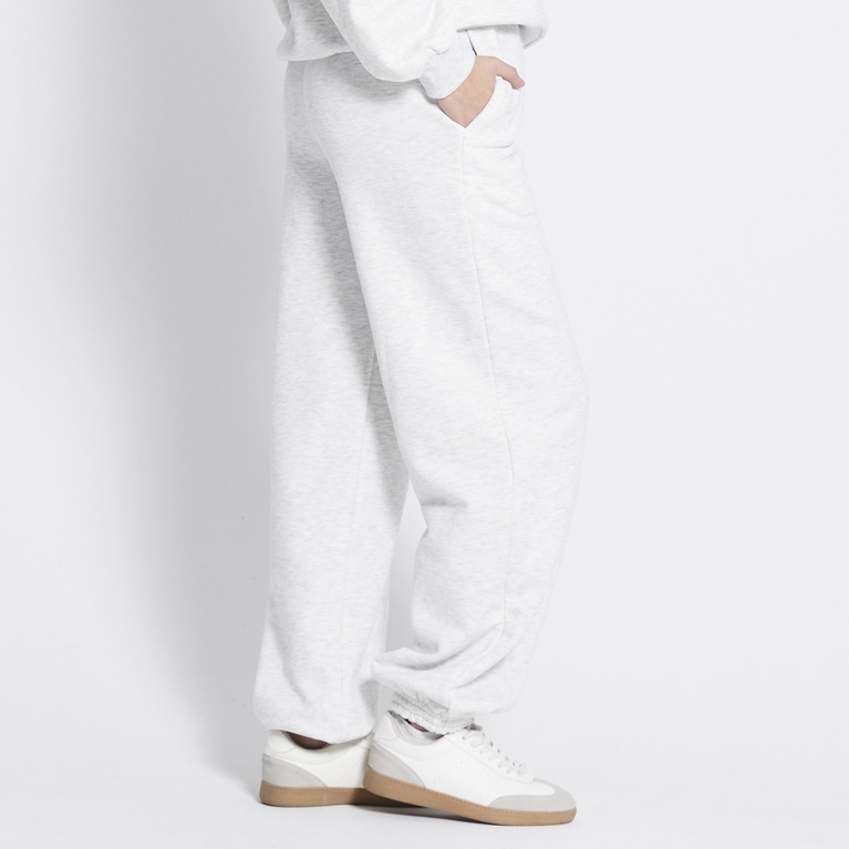 Balloon sweatpants "Nola" Grey Melange
