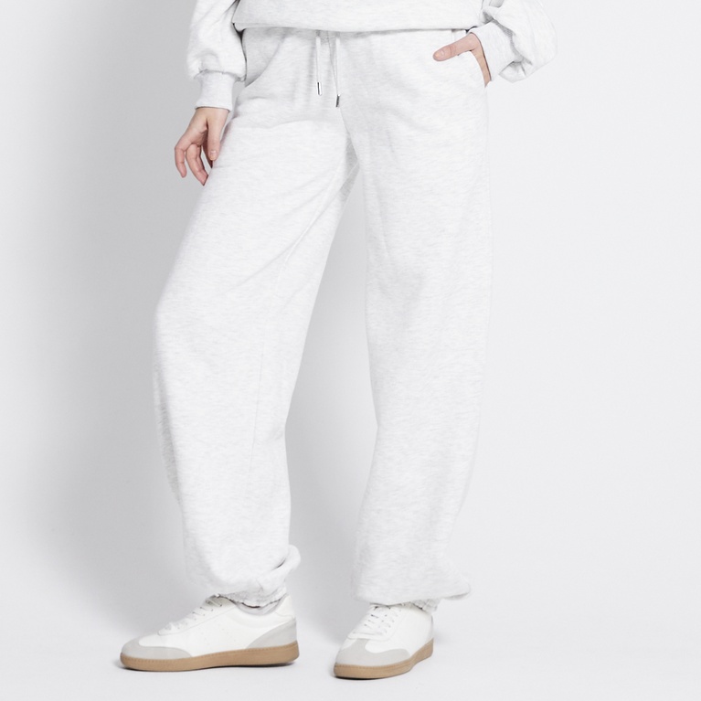 Balloon sweatpants "Nola" Grey Melange