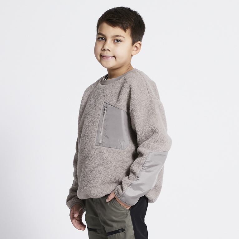 Pile sweatshirt "Active pile" Beige