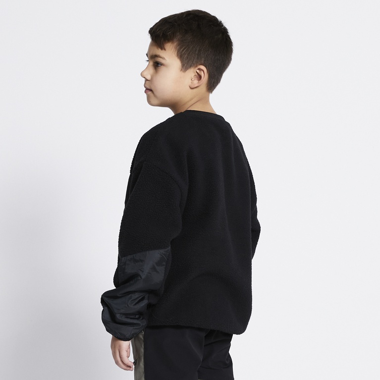 Pile sweatshirt "Active pile" Black
