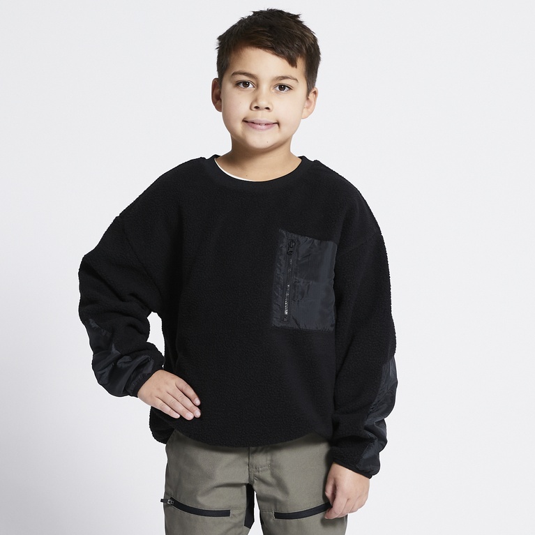 Pile sweatshirt "Active pile" Black