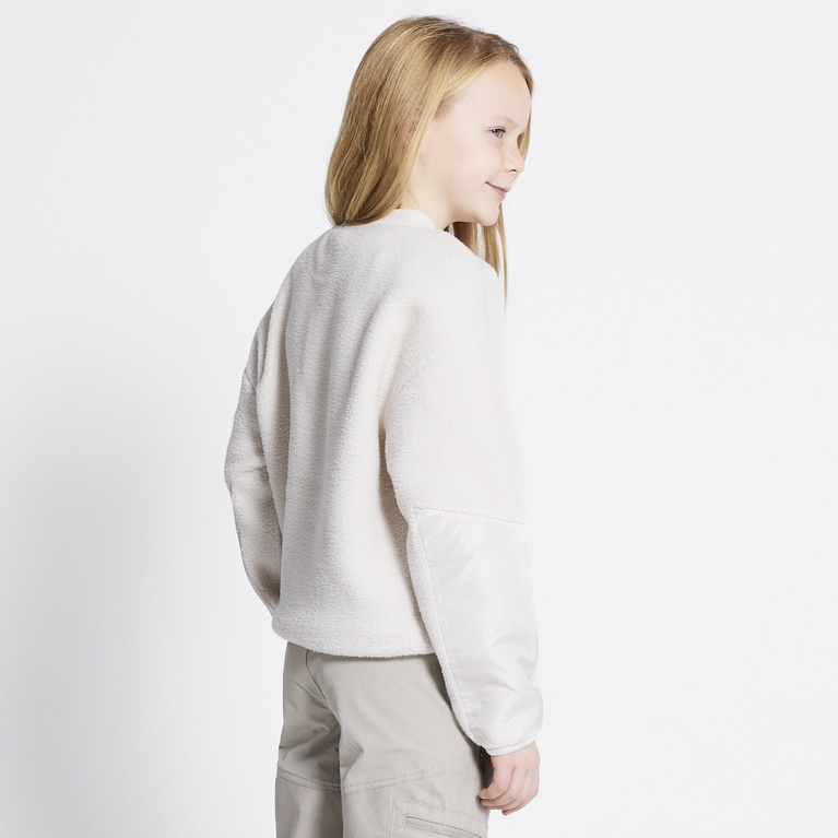 Pile sweatshirt "Active pile" Off white