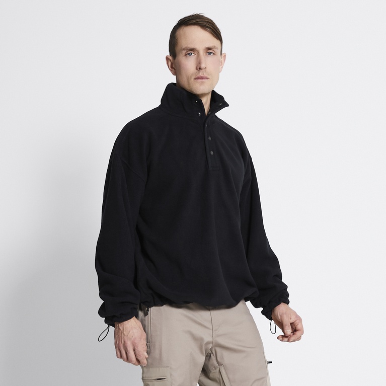 Fleece sweater "Fleece" Black