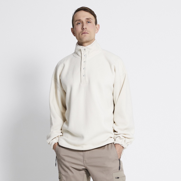 Fleece sweater "Fleece" Ivory