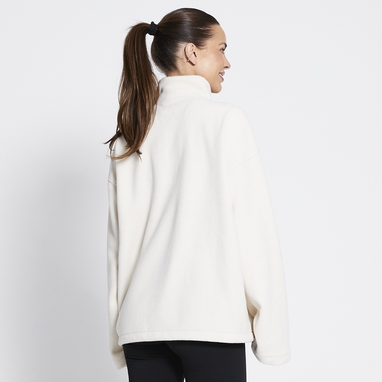 Fleece sweater "Fleece" Ivory