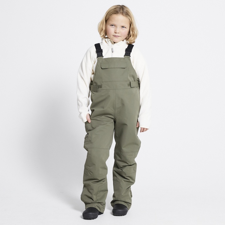 Shell bib pants "Orsa" Army Green